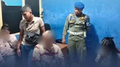 Satpol PP Padang Amankan Tiga Perempuan dan Seorang Pria di Kos Putri