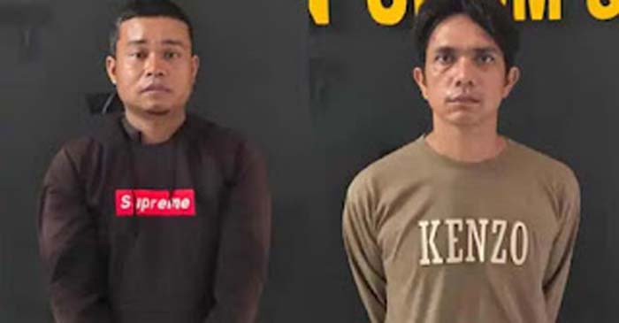 Polisi Ringkus Dua Pelaku.
