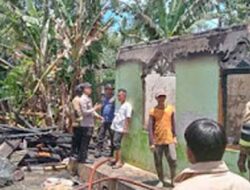 Ditinggal Pemilik, Rumah Permanen di Solok Terbakar saat Siang Hari