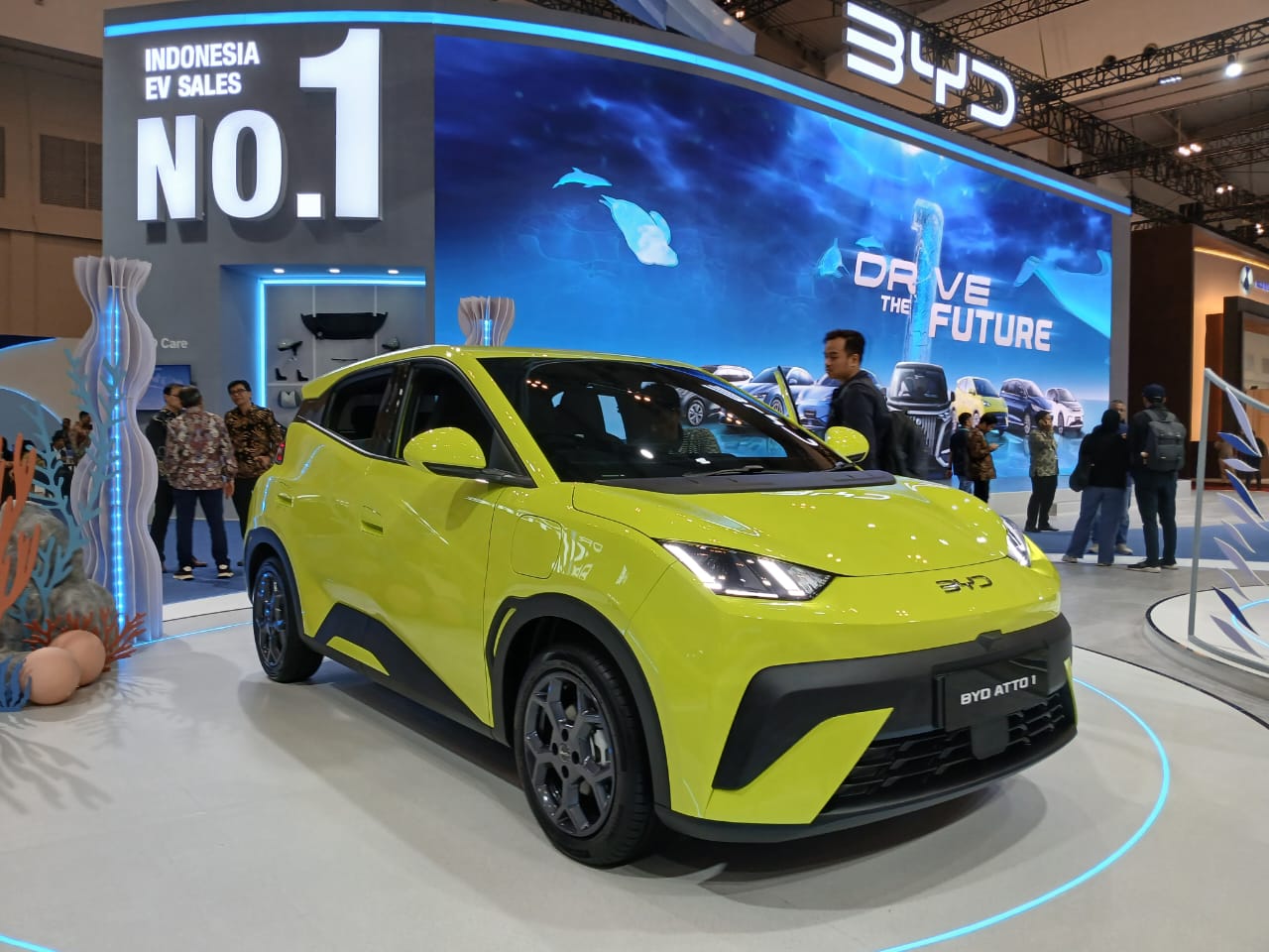Mobil Listrik Tak Otomatis Bebas Pajak, Segini Pajak BYD Atto 1.