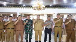 Wali Kota Pariaman membuka acara seleksi calon Paskibraka tahun 2026.