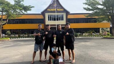 Tim Klewang Polresta Padang Ringkus Pelaku Curat, Aksi Pencurian di Padang.