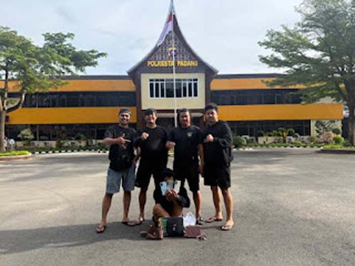 Tim Klewang Polresta Padang Ringkus Pelaku Curat, Aksi Pencurian di Padang.
