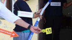 Rekonstruksi kasus pembunuhan ASN di Pasbar.