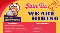 Lowongan Kerja Momoyo, Dibuka Posisi Crew Store untuk Penempatan Padang.