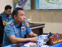Dankodaeral XIII Ikuti Briefing Pangkoarmada RI, Tekankan Efisiensi Anggaran dan Kesiapan Operasional