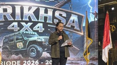 Malik Bawazier Resmi Pimpin PERIKHSA 4×4 Periode 2026–2030