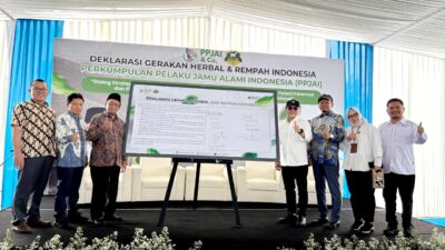 PPJAI Jadi Tuan Rumah Deklarasi Gerakan Herbal dan Rempah Indonesia di Banyumas