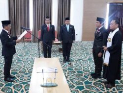 Bupati Murung Raya Lantik Kepala Disdukcapil Baru