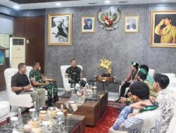 Mahasiswa HMI Audiensi dengan Pangdam IV/Diponegoro, Bahas Peran Generasi Muda