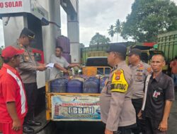 Diduga Adanya Penyalahgunaan BBM Subsidi Jenis Bio Solar, Polsek Pasaman Sidak ke SPBU Sariak Pasaman Barat