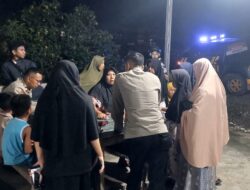 Gerak Cepat Personel Polsek Kinali Redam Gangguan Kamtibmas di Tampunik Pasaman Barat