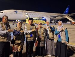 Kloter 5 Embarkasi Haji Padang Berangkatkan 393 JCH Bertolak dari BIM ke Jedah Dini Hari