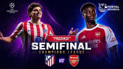 Semifinal Liga Champions, Atletico vs Arsenal nanti malam. (dok. https://portal-indonesia.com)