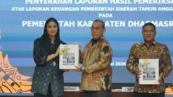 Dharmasraya Raih Opini WTP atas LKPD 2025.
