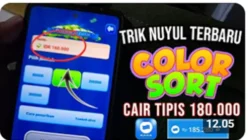 Bukti Pembayaran Color Sort 2026! Dari Bermain Game Bisa Dapat Rp160.000!