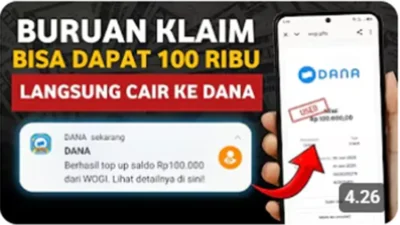 Dapatkan Uang Jutaan Rupiah Hanya Dengan Scroll dan Main Game di HP.