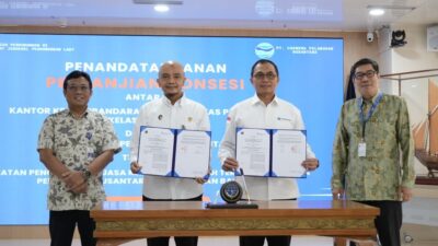 Kemenhub Serahkan Konsesi Pelabuhan Nusantara Selama 56 Tahun ke Perusahaan Milik Prajogo Pangestu.