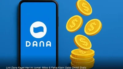 Proses pencairan saldo DANA melalui aplikasi micro-tasking di smartphone.