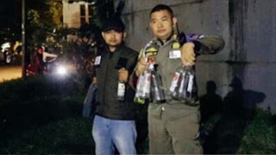 22 Orang Diamankan Patroli Pekat Satpol PP Padang dan Sita Miras.