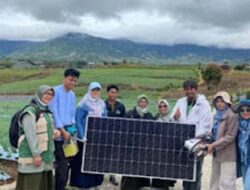 Dukung Pertanian Berkelanjutan, Unand Terapkan Teknologi Pompa Air di Solok