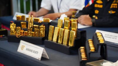 Bea Cukai Gagalkan Ekspor Emas Ilegal Rp45,7 Miliar di Bandara Soetta, Ini Modusnya.