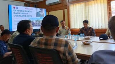 Satpol PP Padang Evaluasi Pelaksanaan Tugas dan Fungsi Dubalang Kota.