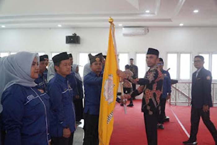 Resmi Dilantik, Pengurus Baru Karang Taruna Diminta Aktif Bangun Kepedulian Sosial.