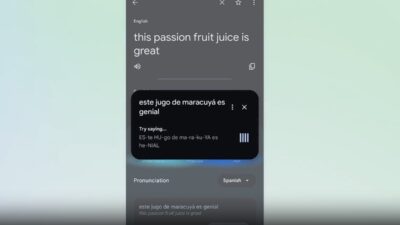 Google Translate meluncurkan fitur Pronunciation Practice.