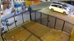 Geng motor melakukan penyerangan di Jalan Abu Bakar Lambogo Makassar.