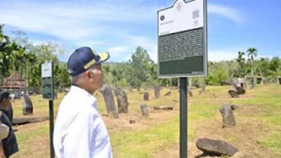 Gubernur Sumbar Tinjau Situs Menhir Maek di Limapuluh Kota.