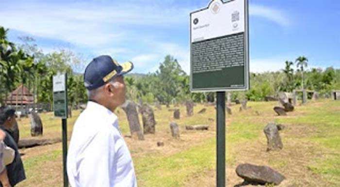 Gubernur Sumbar Tinjau Situs Menhir Maek di Limapuluh Kota.