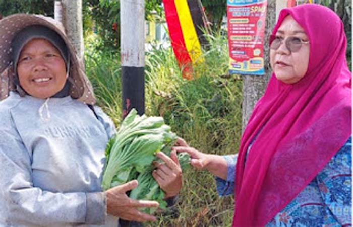 Ketua TP-PKK Kabupaten Agam tinjau progres persiapan.