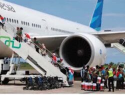 Garuda Indonesia Terbangkan Kloter 07 Haji dari Padang, Pelayanan Dinilai Tertib dan Lancar