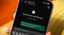 WhatsApp Meta AI Incognito chat.