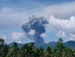 Gunung Dukono Kembali Erupsi, PVMBG Catat Dua Letusan pada Pagi Hari