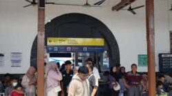 Penumpang Kereta di Sumbar.