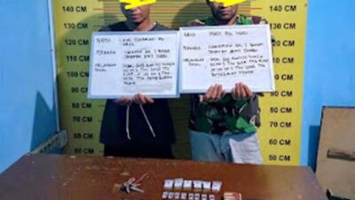 Dua Pria Diduga Pengedar Sabu Ditangkap di Rao Selatan.