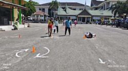 Tes fisik atlet di Kabupaten Pasaman jelang Porprov Sumbar 2026.
