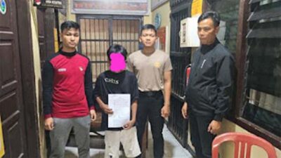 Polres Solok Tangkap Pemuda dan Tiga Paket Sabu Diamankan.