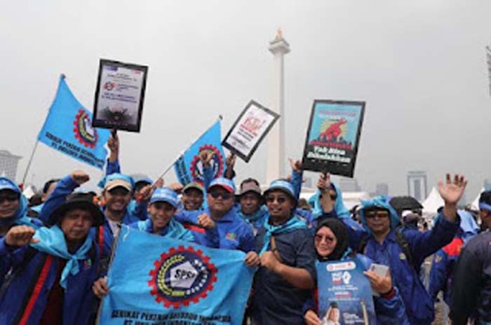 Presiden Prabowo Subianto akan menghadiri May Day di Monas.