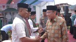 Wawako Padang Maigus Nasir menghadiri MTQN) ke-42 Tingkat Kecamatan Lubeg.
