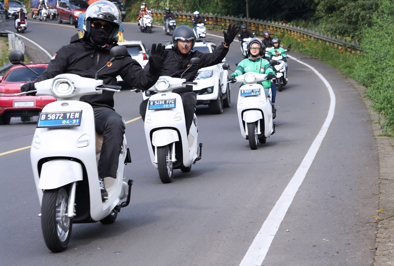Sekali Cas, Motor Listrik Yadea Tempuh Jarak hingga 150 Km.