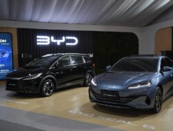 BYD Kenalkan M6 DM dan Seal 6 DM di Ajang Teknologi GBK