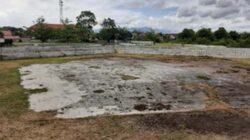 Kondisi saat ini kolam renang Gor Rawang.