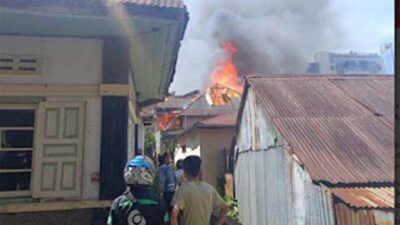 Diduga Berasal dari Dapur, Kebakaran di Kayu Kubu Renggut Nyawa Penghuni
