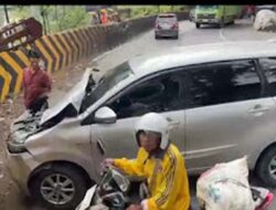 Avanza Tak Terkendali dari Arah Solok, Tabrak Truk di Panorama Satu