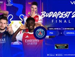 PSG vs Arsenal di Final Liga Champions, Pertarungan Sengit Dua Tim Menyerang