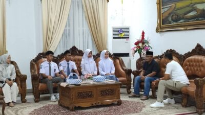 Bupati Yulianto Apresiasi Perjuangan 4 Pelajar Pasaman Barat, Usai Ikuti Seleksi Paskibraka Tingkat Provinsi Sumbar