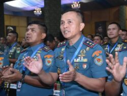 Danpasmar 1 Hadiri Apel Dansat TNI 2026 di Unhan RI 